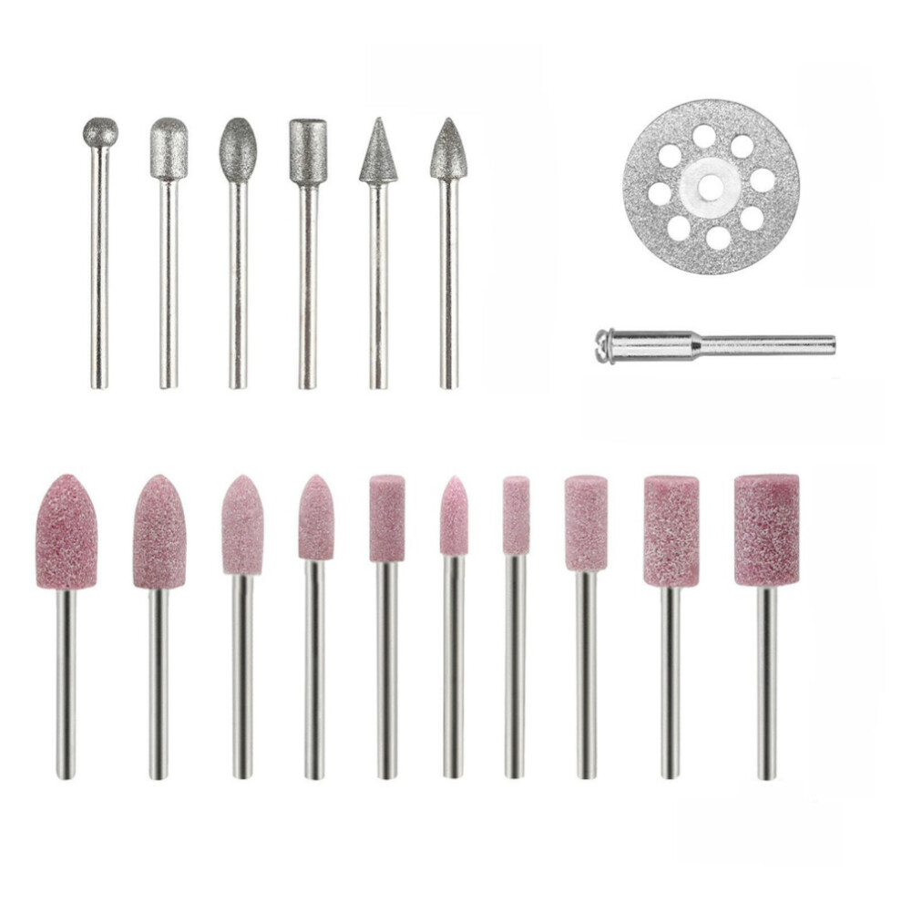 Drillpro 42Pcs Diamond Rotary Bits Set Drill Bits Kit For Grinding Sanding Polishing Cutting 616361665446