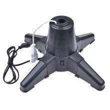 EU Plug 2020 Christmas Tree Stand Holder Electric 360 Rotating Base Christmas Tree Rotating Stand for New Year Christmas Tree Decor