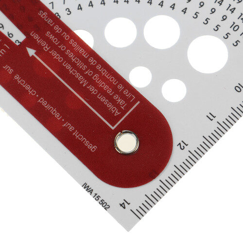Knitting Calculator Sewing Tools Knitting Counter Density Ruler 2