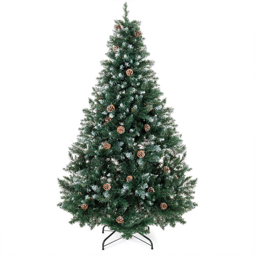 2020 Christmas Tree Plastic Premium Artificial Christmas Tree White Tree Art Navidad Xmas Decoration Tree 2