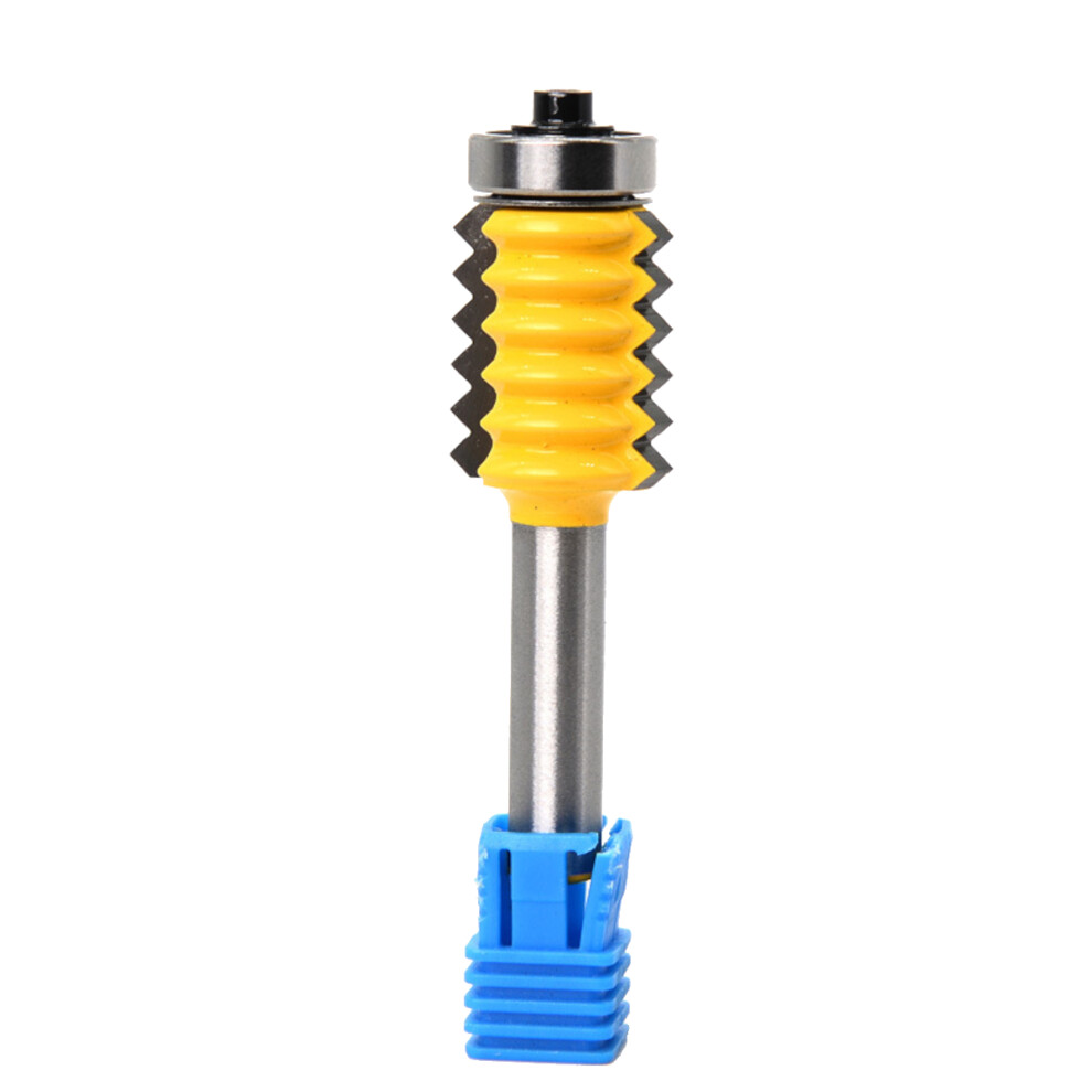 Drillpro 8Mm Shank Multi-Tooth Tenon Router Bit Raised Panel V Joint Glue Mill Tools For Wood Tenon Woodwork Milling Cutter 6900072927288