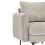 MORE4HOMES (Beige) SOFIA MODERN FABRIC LIVING ROOM 3 SEATER SOFA 7