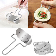 8Pcs Stainless Steel Dumpling Maker Dough Cutter Pie Ravioli Dumpling Mold for Kitchen Jiaozi Mold Tools