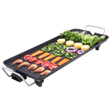 1560W Indoor Smoke-free Non Stick Electric Grill Portable Kitchen Cooking BBQ Griddle