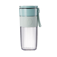 Bear LLJ-D03V6 Mini Juicer Cup with Straw 300ml Portable Travel Blender Shakes and Smoothies