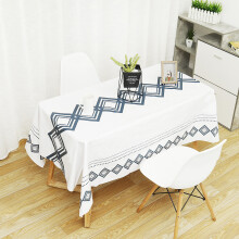 137x180cm Table Cloth Oil-Proof Waterproof Tablecloth PVC Cover