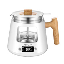 LIFE ELEMENT I19 Tea Maker 600W 800ml Multifunctional Small Steam Glass Teapot Household