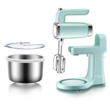 Stand Mixer Kitchen Food Blender Cream Egg Whisk Cake Dough Kneader Bread Maker Nine Gears with 304 Stainless Steel Rotation Roaster