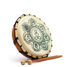 Shamanic Drums Chakra 25cm Shamanic Drum with Sticks