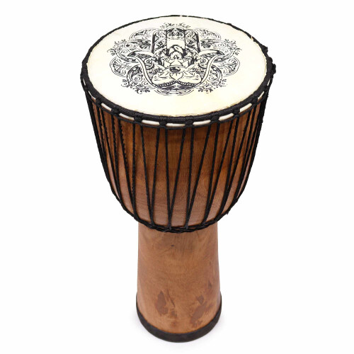 Djembe Drums  Hamsa Wide Top Djembe Drum 50cm