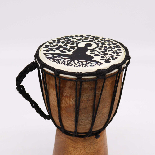 Djembe Drums  Buddha Wide Top Djembe Drum 25cm 2