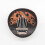 Decorative Musical Instruments Kalimba Antique Coconut 2