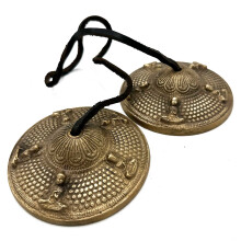 Tibetan Tingsha Bells  Tibetan Tingsha Five Buddha approx 9.5cm