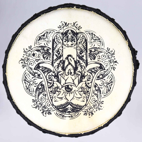 Djembe Drums  Hamsa Wide Top Djembe Drum 50cm 1