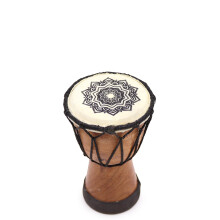 Djembe & Shamanic Drums  Mandala Wide Top Djembe Drum 15cm
