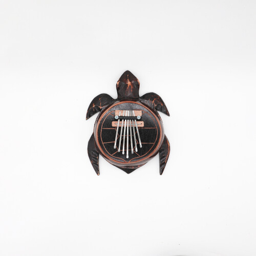 Decorative Musical Instruments Kalimba Antique Turtle Coconut 2