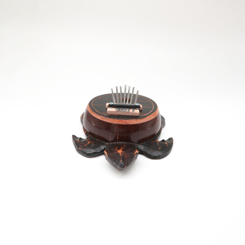 Decorative Musical Instruments Kalimba Antique Turtle Coconut 1
