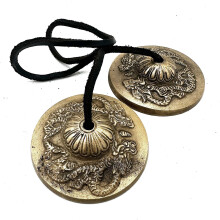 Tibetan Tingsha Bells Tibetan Tingsha- Dragon approx 7.4cm
