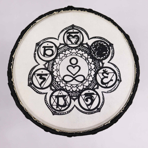 Djembe Drums  Chakra Wide Top Djembe Drum 30cm 1