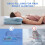 Butterfly Sleep Memory Foam Neck Rebound Pillow 3