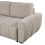 MORE4HOMES (Beige) VIENNA FABRIC PULL OUT FOLDING 3 SEATER CORNER SOFA BED 7