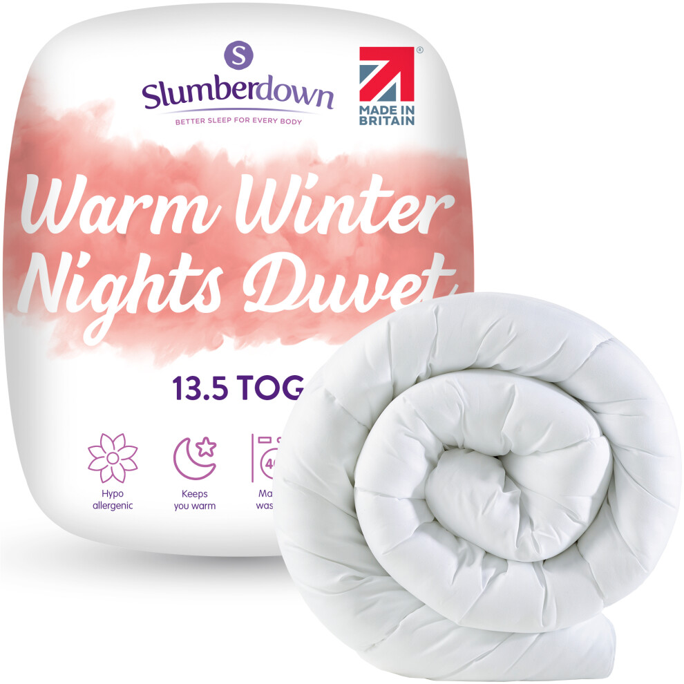 (13.5, King) Slumberdown Warm Winter Nights Duvet UK Made