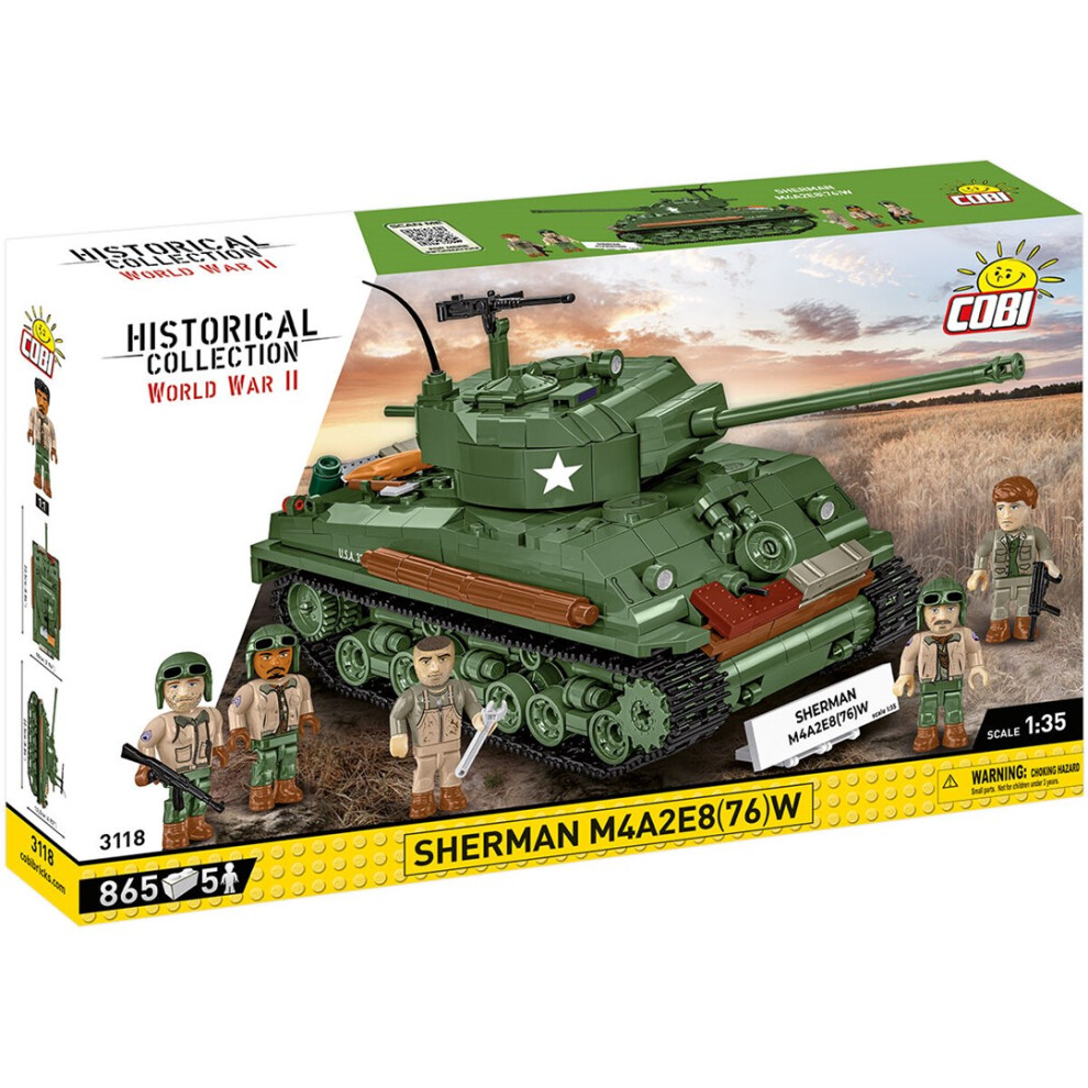 Cobi Historical Collection Sherman M4a2e8 (76)W