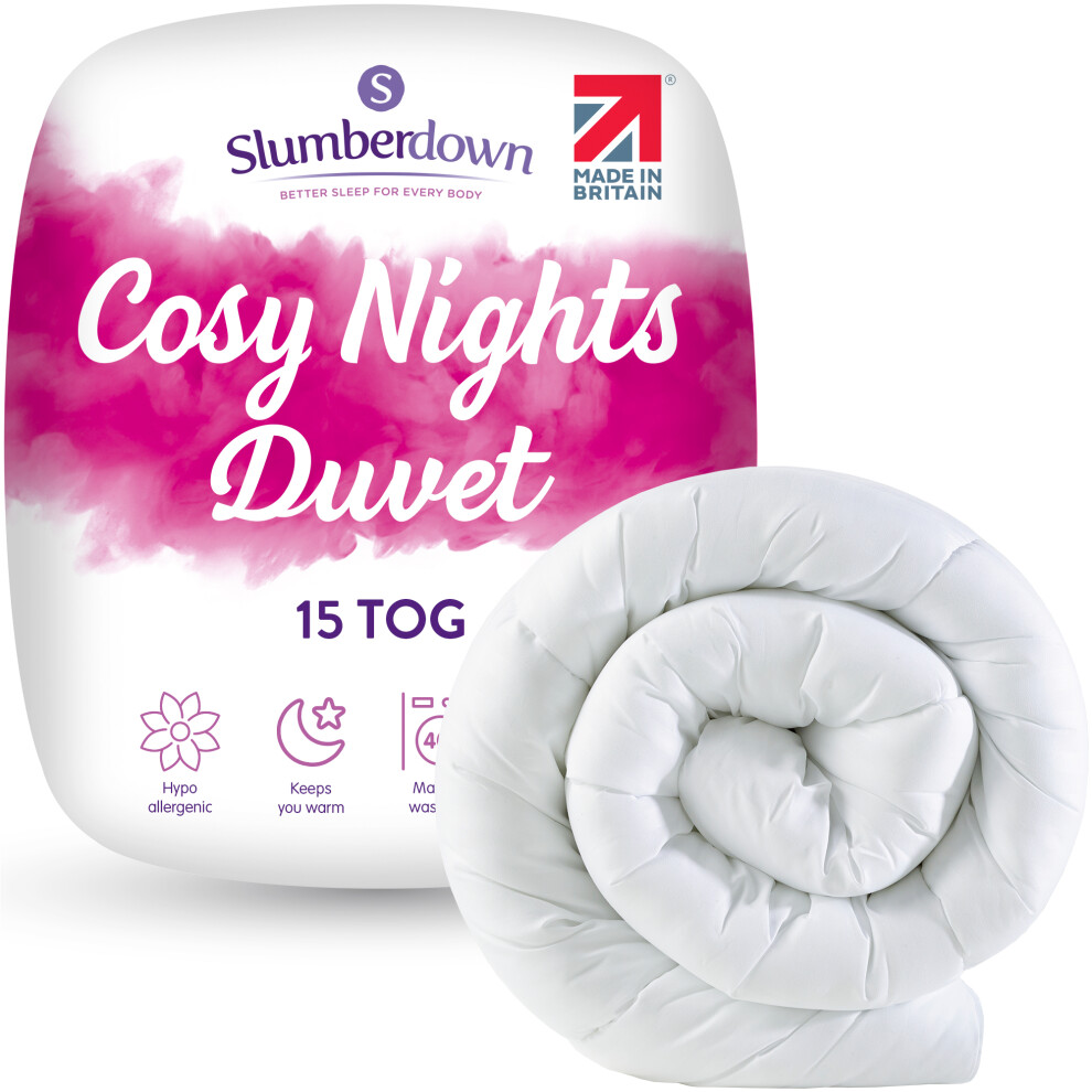 (Single) Cosy Nights 15 Tog All Season Duvet