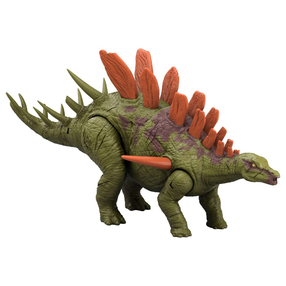 Mattel Jurassic World Wild Roar Kentrosaurus