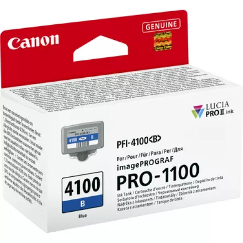 Canon CANON 6786C001 - ENCRE PFI-4100 BLEU 2