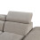 MORE4HOMES (Beige) LEON FABRIC PULL OUT CORNER SOFA BED 8