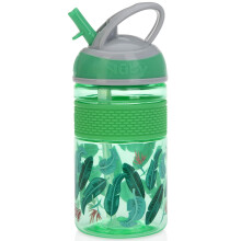 Nuby Thirsty Kids Flip-it Freestyle On The Go Water Bottle with Bite R