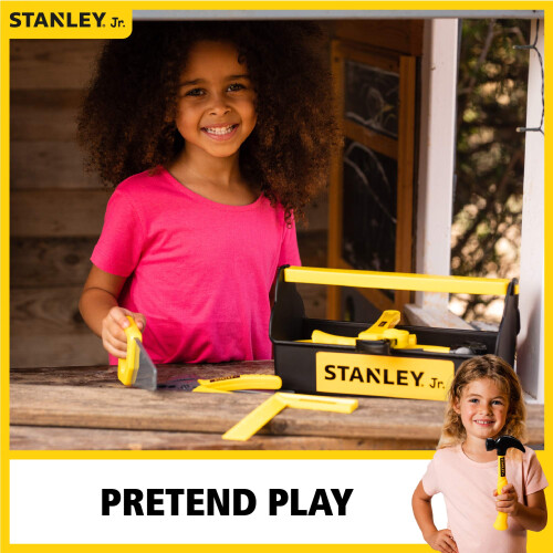 Rode Set di Attrezzi da Gioco STANLEY Jr. da 25 Pezzi 2