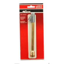 Valvula de Aire Milton S693 de Doble Cabeza para Neumáticos, Accesorio de Compresor de Alta Calidad, Uso en Coches y Motos