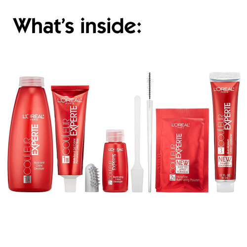 L'Oreal Paris Couleur Experte 2-Stegs Hemfärg och Höjdpunktskit, Fransk Éclair 2