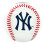 Rawlings MLB New York Yankees Logo Baseball Ufficiale Bianco 3