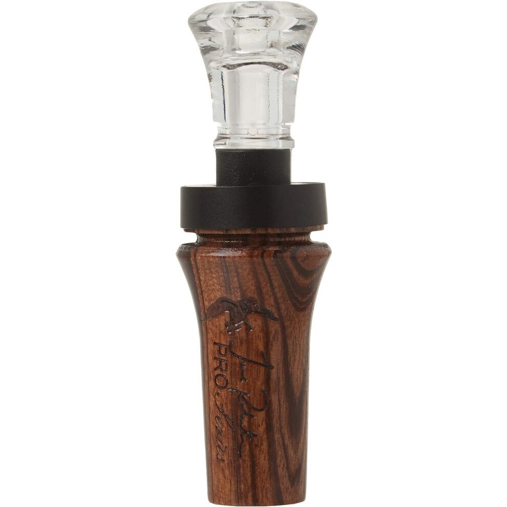 Duck Commander Jase Robertson Pro Series Duck Call - Easy Blowing Double Reed Wood Duck Call for Duck Hunting Accessories - Tigerwood