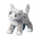 Douglas Douglas Scatter Plschtier mit grauer Katze 1