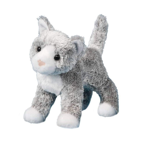 Douglas Douglas Scatter Plschtier mit grauer Katze