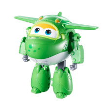 Super Wings 5" Transforming Mira Airplane Toy, Action Figure for Ages 3+, Green