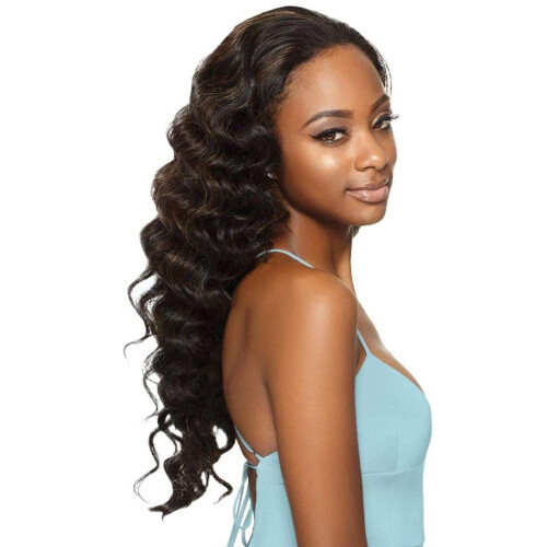 OUTRE Synthetik Haar Halbe Perücke Quick Weave Ashani (1) 1