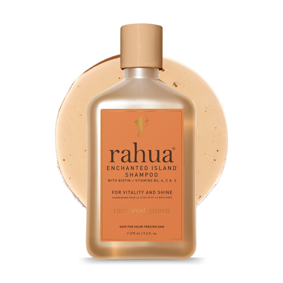 Shampooing capillaire Rahua Enchanted Island     la biotine 9,3 oz liq. Favorise la force, la croissance et la brillance des cheveux pour tous les