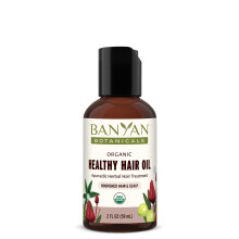 Banyan Botanicals Bhringaraj & Amla Organic Hair Oil - Ayurvedisk hrbotten & hrbehandling fr tjocka glansiga ls - Alla hrtyper - 2 oz. - Ick