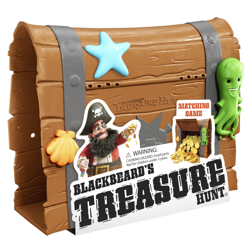 Blackbeard's Treasure Hunt - A Preschool Color Matching Game For Kids And Families Ages 4 And Up [Packaging May Vary]