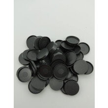 Meget 60 28,5 mm runde baser, der bruges til Warhammer 40K AOS Games Workshop Bitz