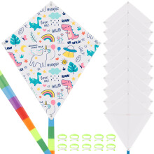 30 de pachete zmeuri de bricolaj pentru copii zmeuri n vrac pentru colorat de decorare DIY cu 30 de mnere de mna cu coarda de 98ft u?or de zbu