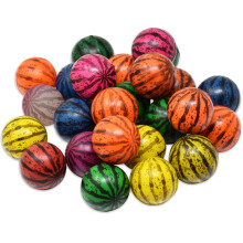 25 skákacích lopticiek pre detské párty darceky | Farebná melónová skákacia lopticka 27 mm | Superball malé gumené lopticky pre deti