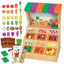 Learning Resources Mini Farmstand Sorting Set - Play Food for Kids Sorting Toys for Toddlers Toddler Toys Gifts for Kids Ages 3+