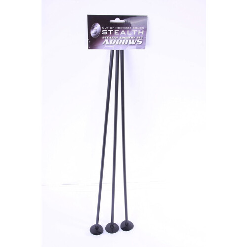 Petron Stealth Spare Arrows PK3 Black