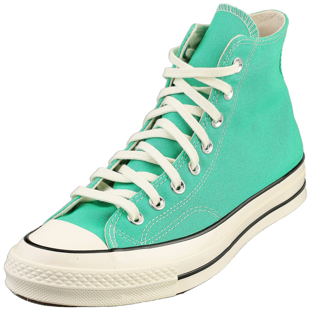 Converse Chuck 70 Hi Unisex Fashion Trainers in Green Black - 4 UK